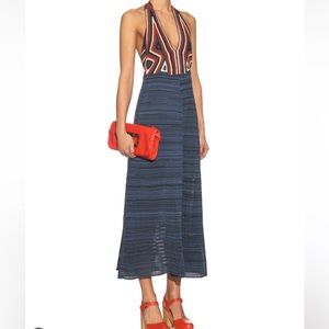 Rachel Comey Crochet Knit Halter Dress